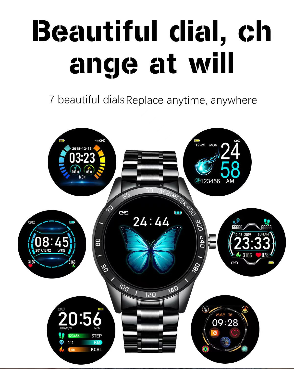 JS Smartwatch Smart Watch For Men Health Monitor Motion Tracking Blood Pressure Waterproof Bluetooth Call Connected Watch Man