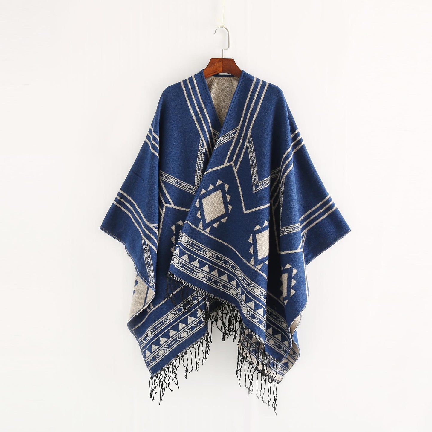 Fashionable autumn and winter warm and versatile high-end imitation cashmere scarf shawl