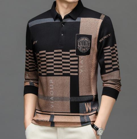 Classic Club Men& Long Sleeve Polo Shirt