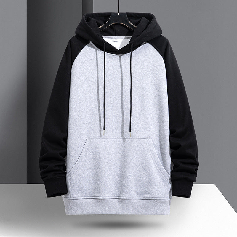 Loose casual young crewneck men's sweatshirt, hoodie, raglan sleeve shirt, Korean jacket, Men's fashion, Fall, new, 2023