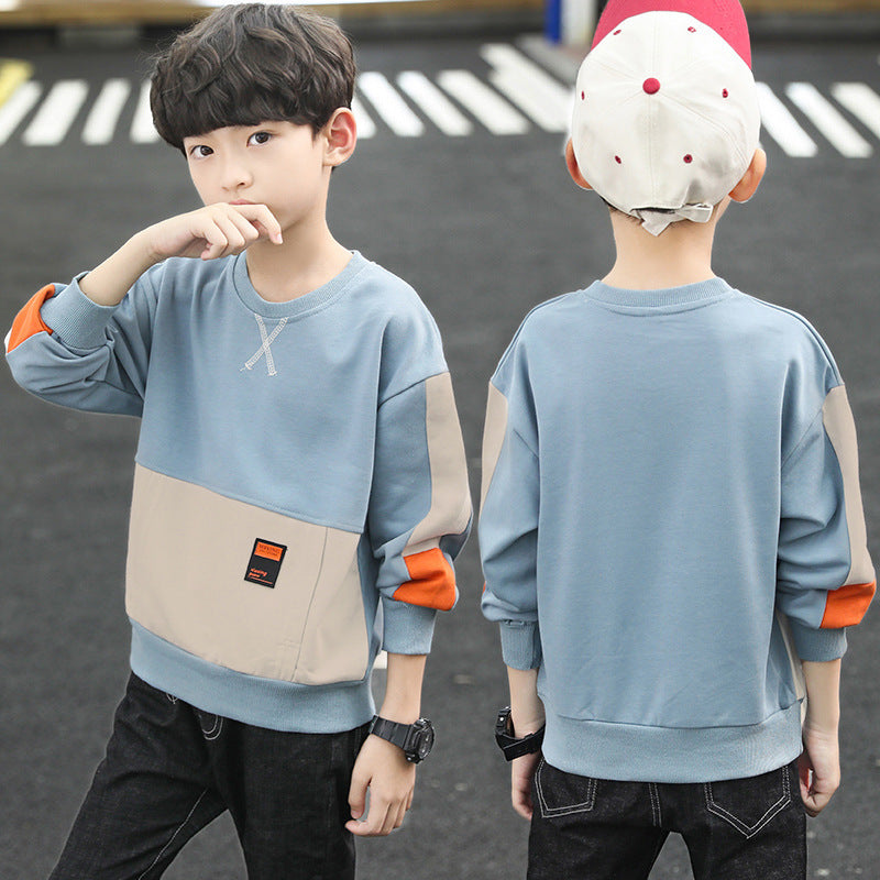 Boys Hoodies Sweatshirts Cotton Tops Outwear 2024 Cool Spring Autumn Windproof Kids School Children's Clothing