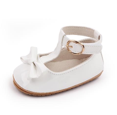 Spring and Autumn Bow 0-1 Year Old Baby Princess Shoes Baby Shoes Baby Shoes Learning Walking Shoes
