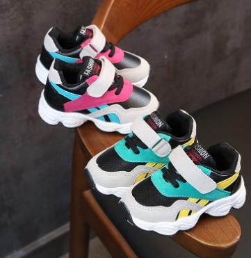 Men's Light-up Breathable Running Sneakers For Children
