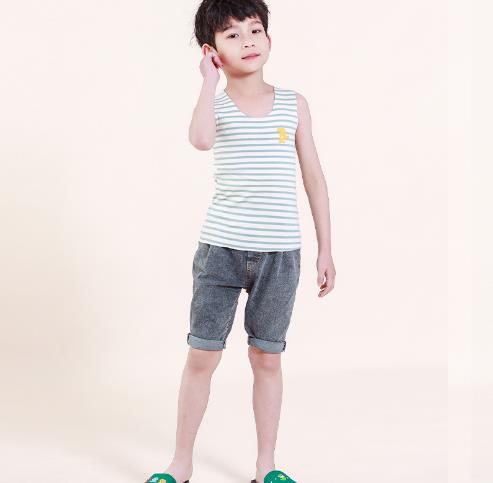 Summer Traceless Modal Boys' And Girls' Vests