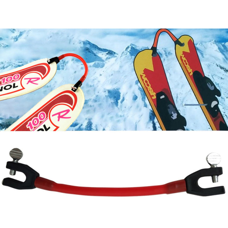 Ski Tip Connector Beginners Winter Children Adults Ski Training Aid Outdoor Exercise Sport Snowboard Accessories