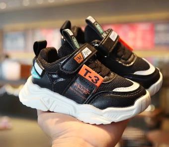 Men's Light-up Breathable Running Sneakers For Children
