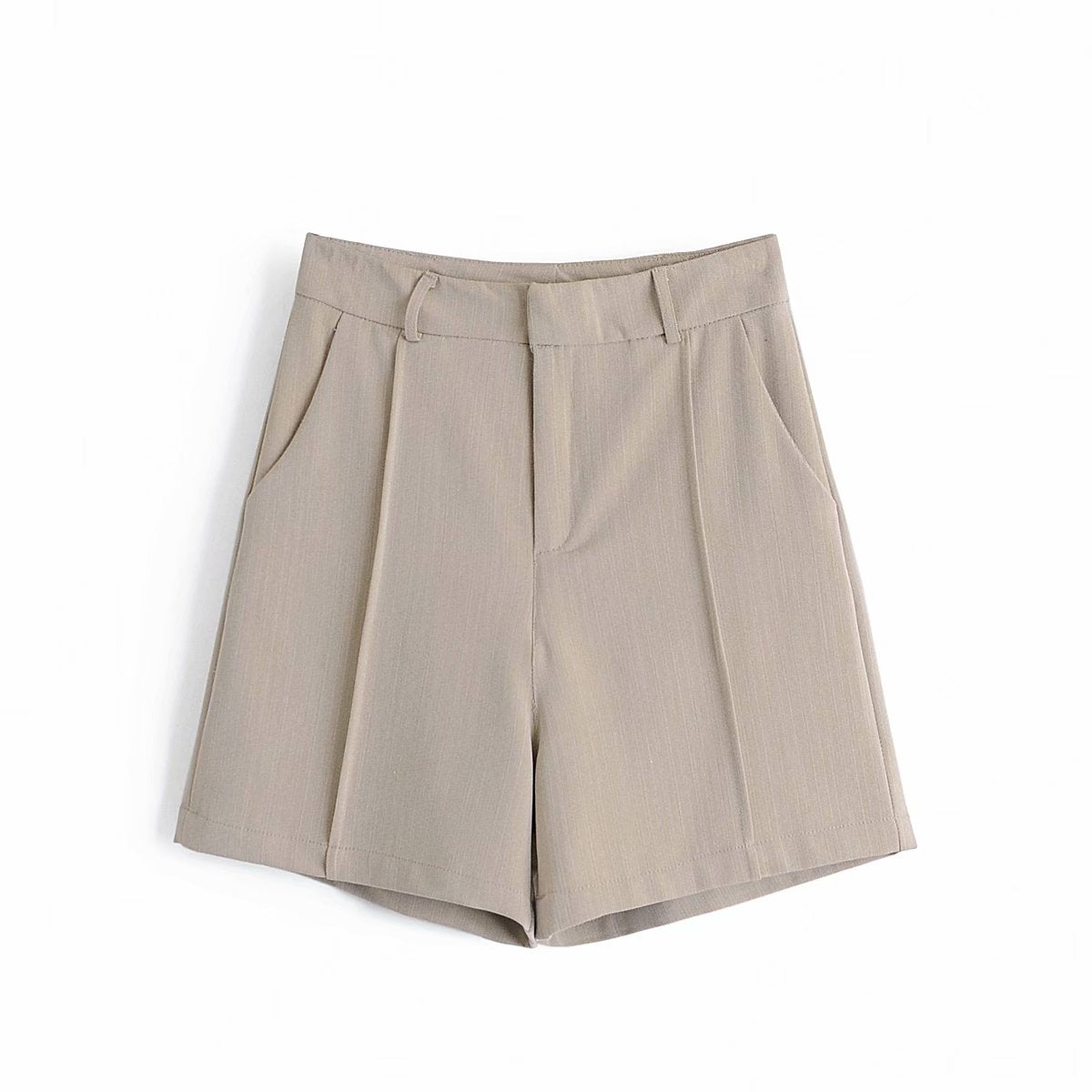 Wind loose all-match retro mid-length suit