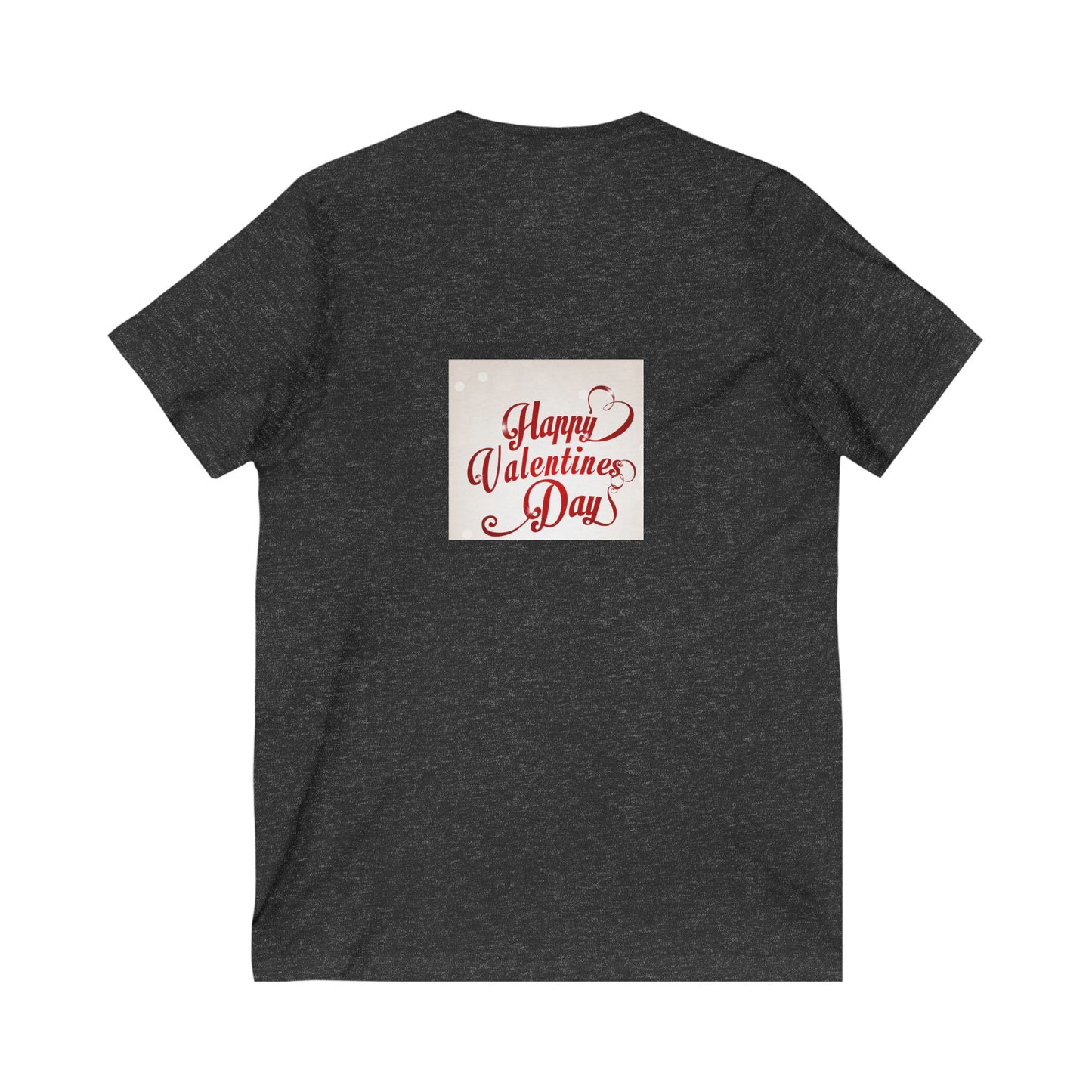Unisex Jersey Short Sleeve V-Neck Tee