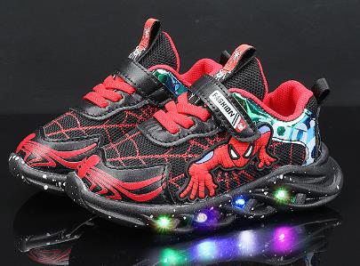 Tênis Infantil com Led - Spider