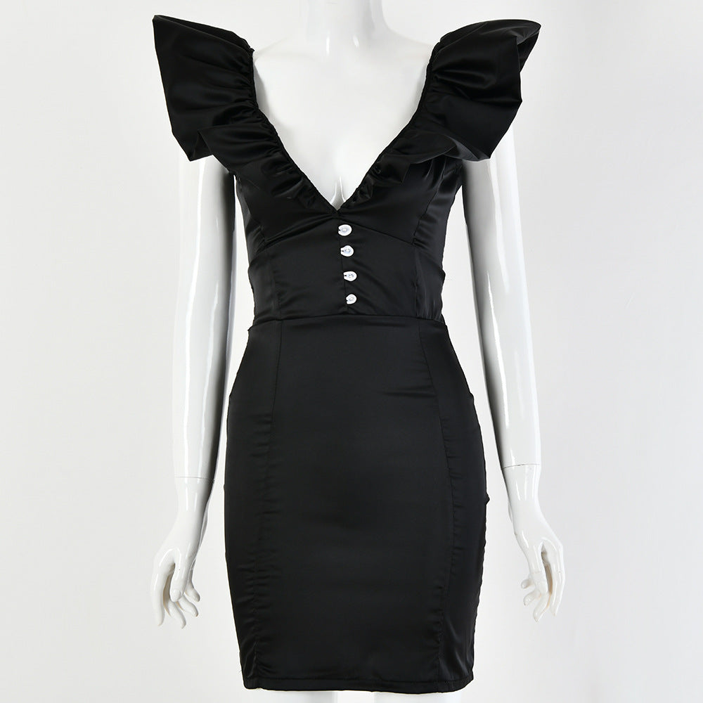Sleeveless nightclub dress