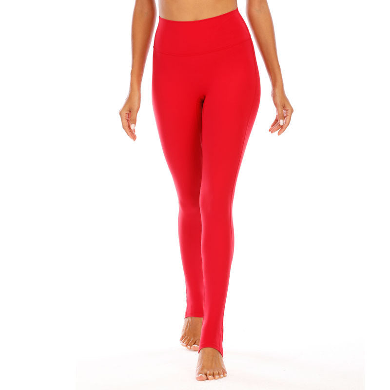 No Embarrassment Line Nude High Waist Tight Yoga Pants