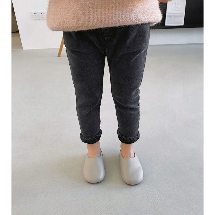 Informal jeans for boys and girls, spring and autumn pants, 2024