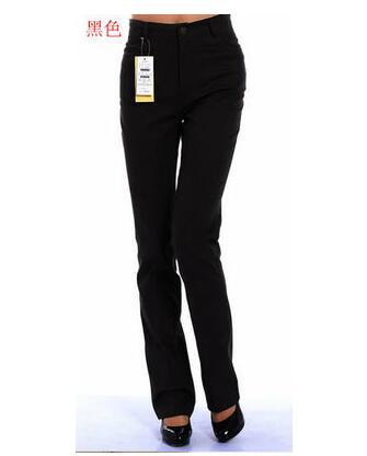 2021 Spring Autumn Women Pants Fashion Female Trousers High Waist Casual Pants Cotton Straight Pants For Women LY214
