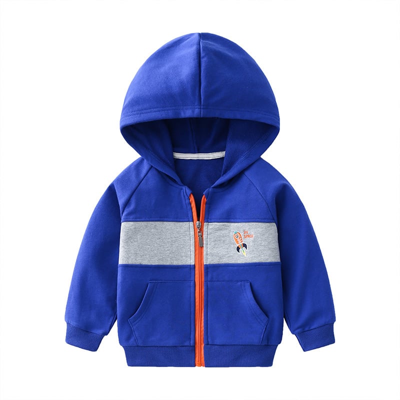 Fashionable And Simple Cartoon Children's Thin Coat