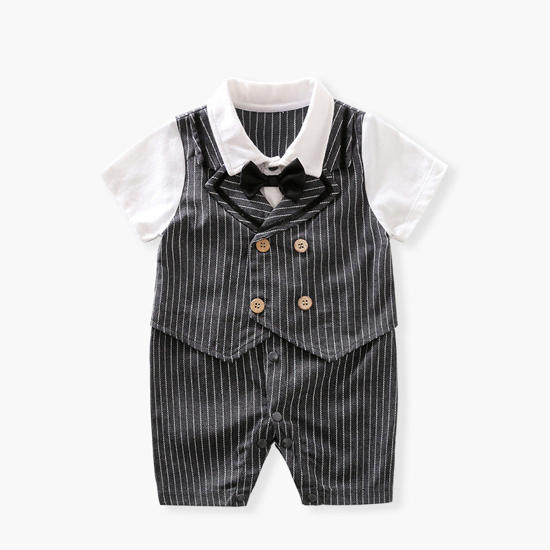 Baby summer short-sleeved jumpsuit