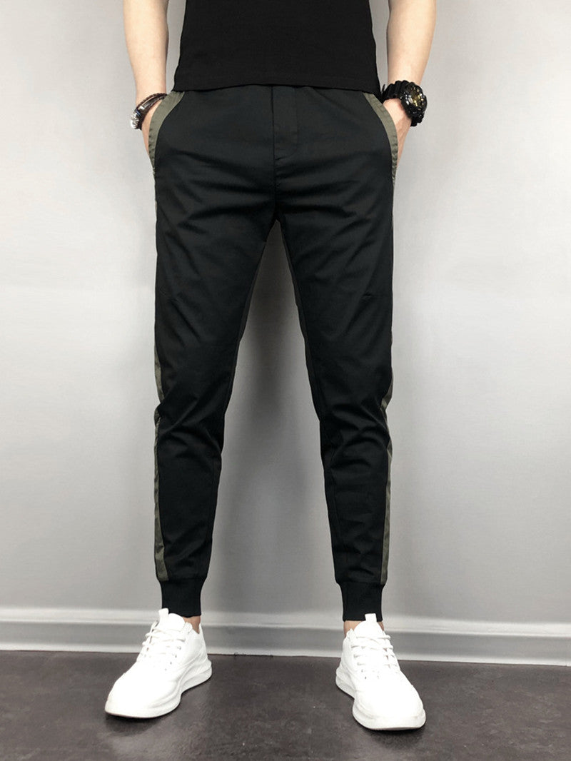 Men's slim-fit feet pants thin harem pants