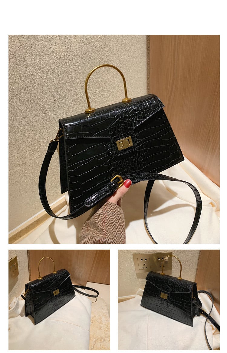 Autumn And Winter New Trendy Fashion Wild One-shoulder Portable Messenger Small Square Bag