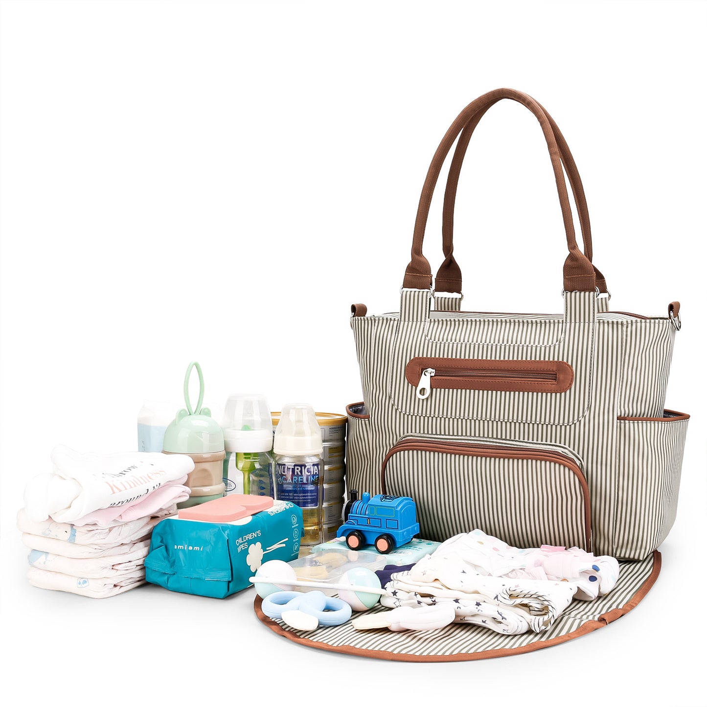 Mummy bag handbag multi-functional large capacity mother bag mother and baby diaper bag out hand bag