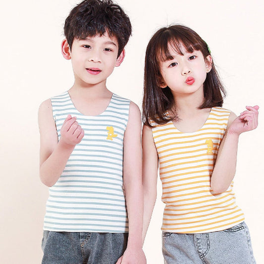 Summer Traceless Modal Boys' And Girls' Vests