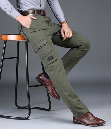 Battlefield Jipu Winter Plush Overalls Casual Pants Men