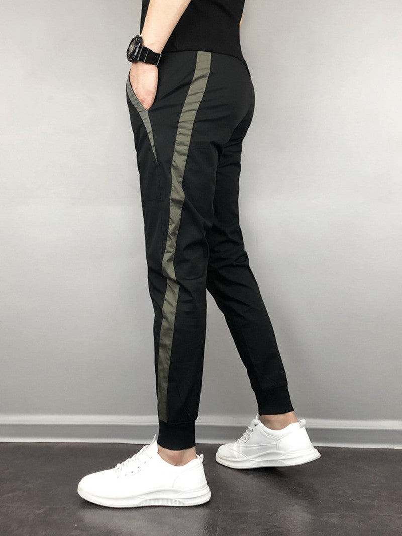 Men's slim-fit feet pants thin harem pants