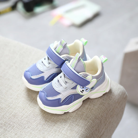 Children's Spring Shoes Children's Cartoon Mesh Sneakers