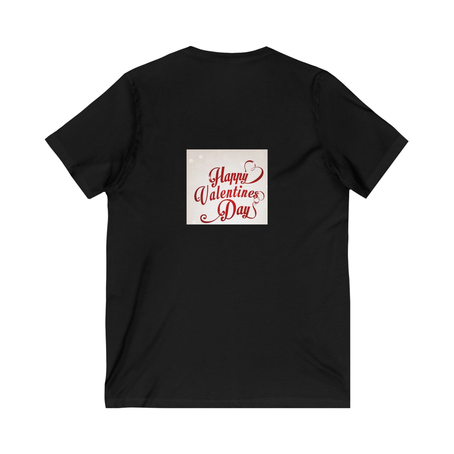 Unisex Jersey Short Sleeve V-Neck Tee