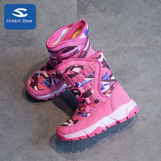 Children's Shoes Non Slip Middle Aged Children's Martin Boots Women