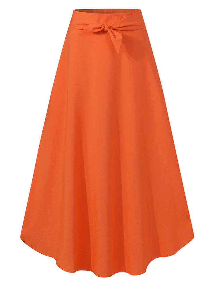 ZANZEA Women Elegant Asymmetrical Sundress Autumn Fashion High Waist Skirts Female Solid Skirts Female Casual Party Saia Jupe