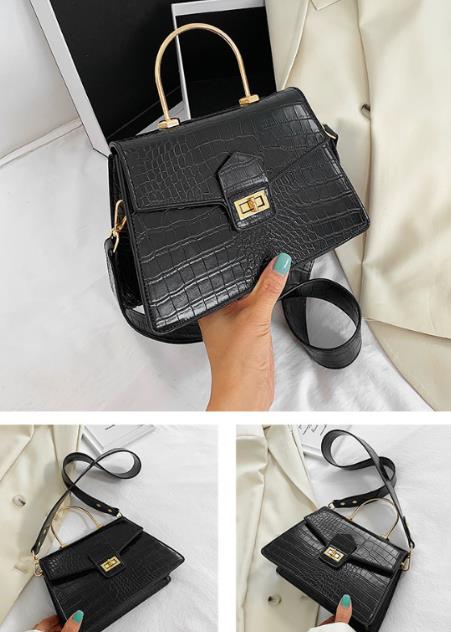 Autumn And Winter New Trendy Fashion Wild One-shoulder Portable Messenger Small Square Bag