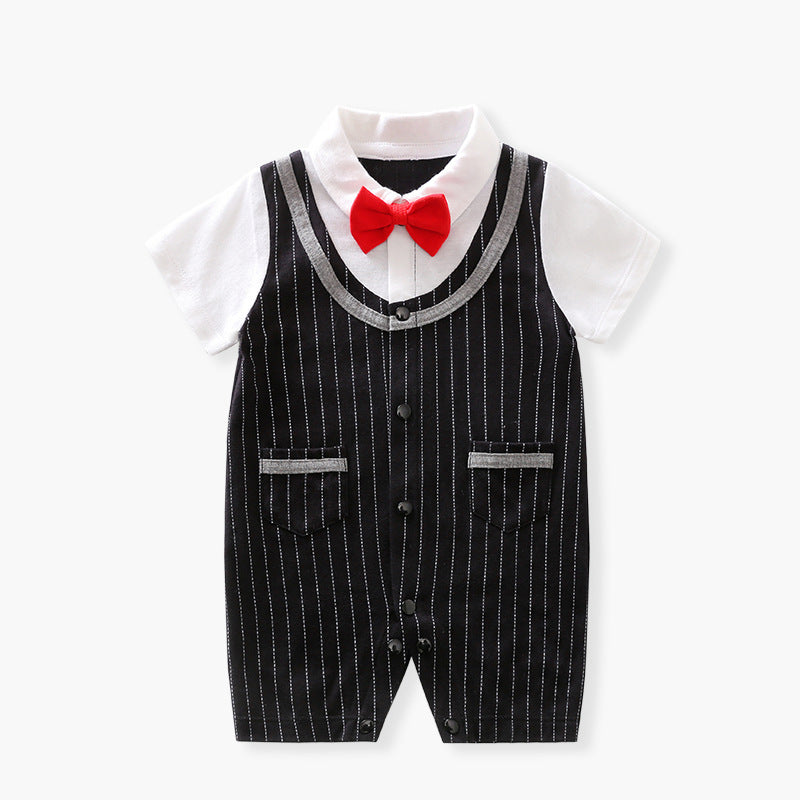 Baby summer short-sleeved jumpsuit