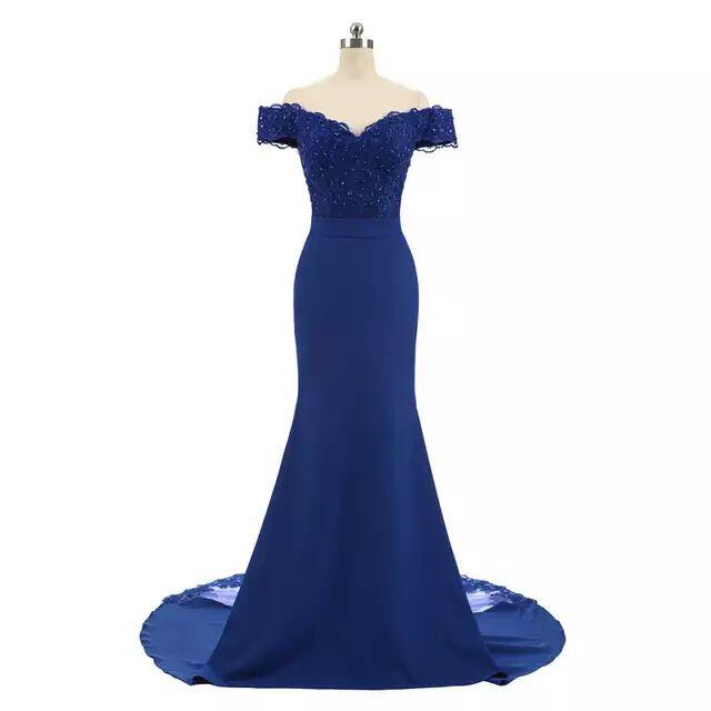 2022 foreign trade new one-shoulder bride wedding dress banquet elegant princess fishtail evening dress female
