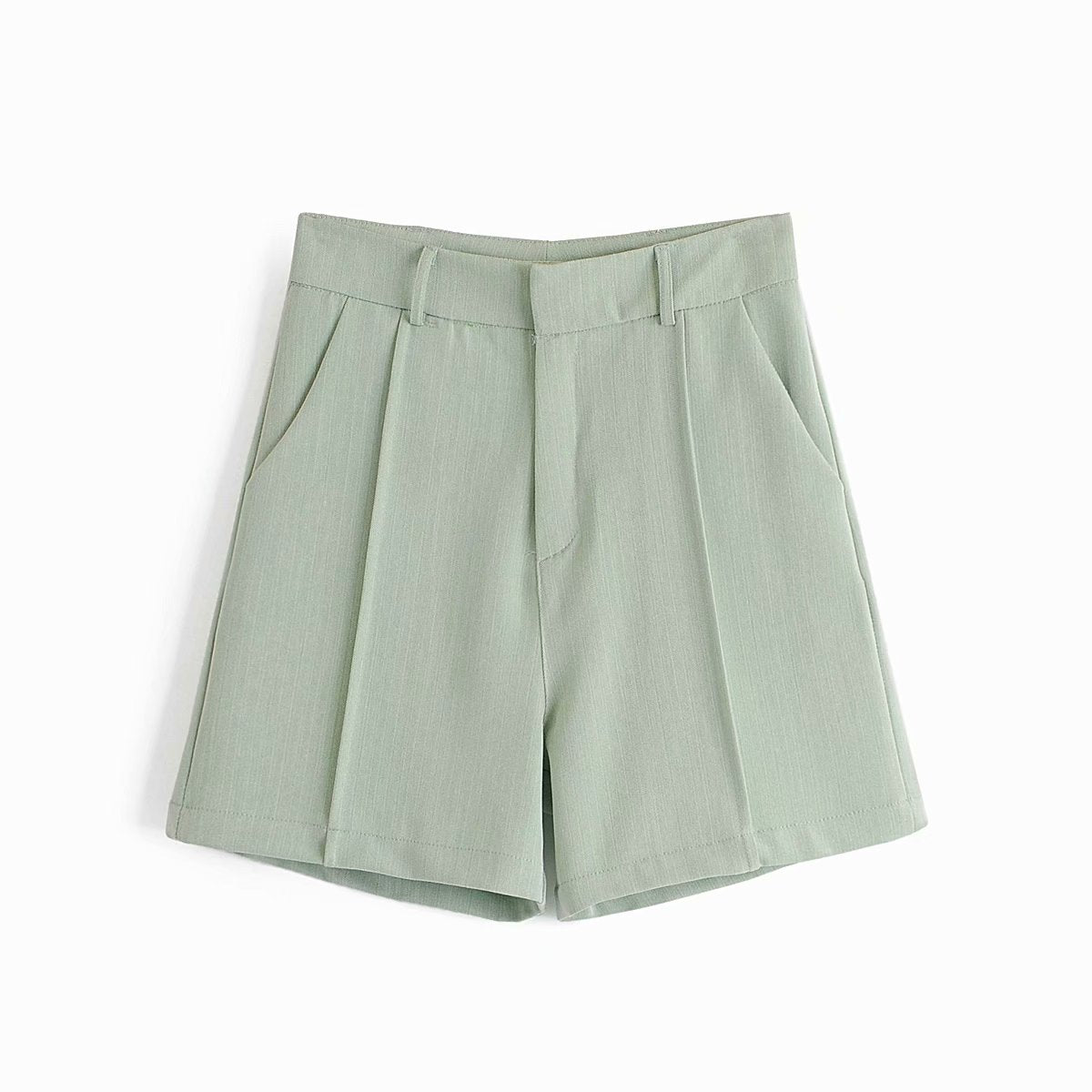 Wind loose all-match retro mid-length suit