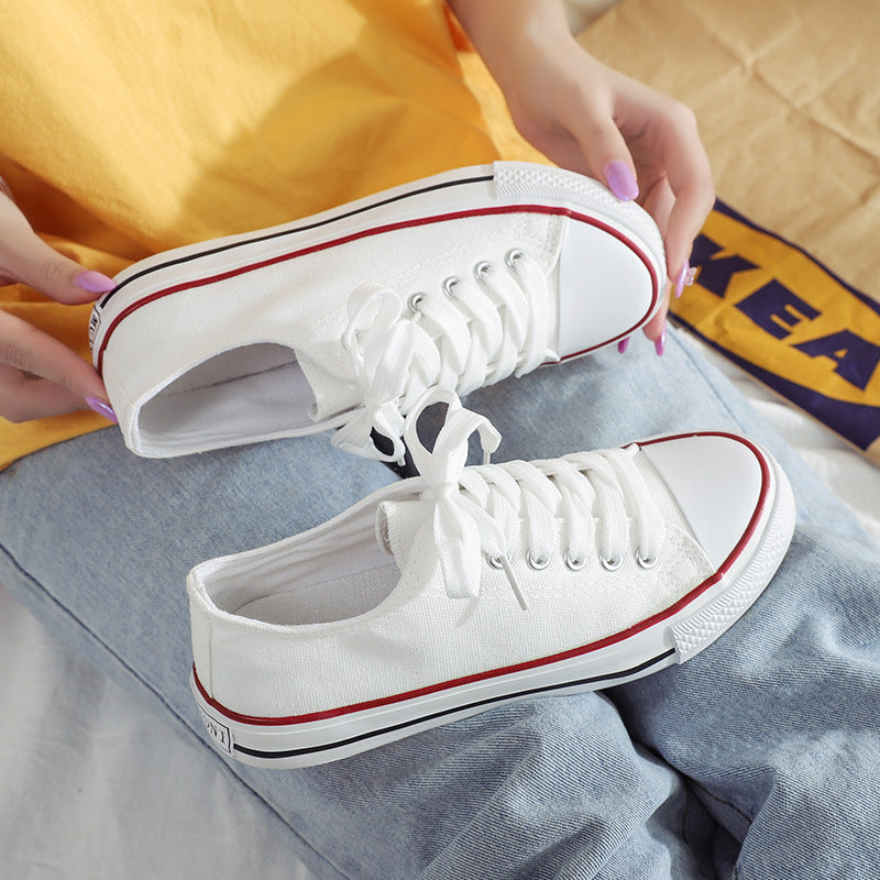 Fashion Women's Canvas Shoes Men's Sneakers Casual Shoes 6 Colors