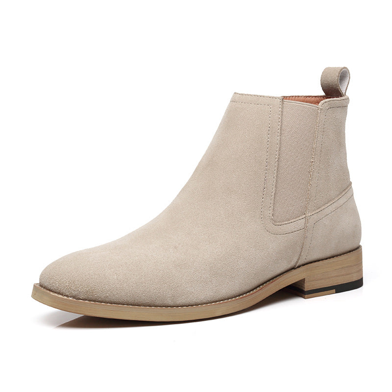 Men's leather Martin boots men's British casual boots