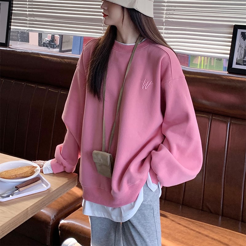 Ladies Fashion Winter Loose Lazy Top