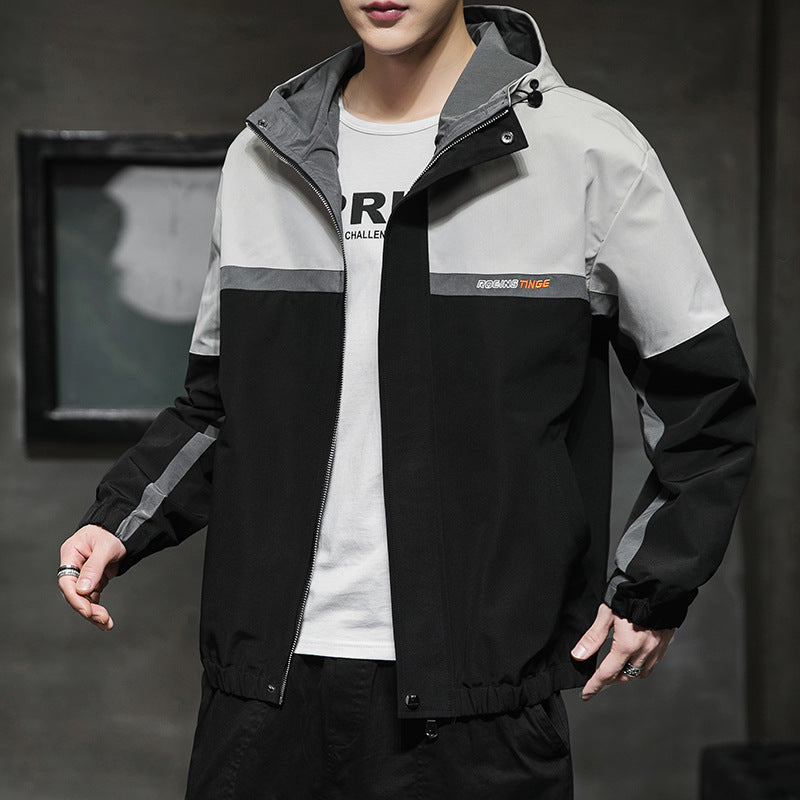 Korean fashion cool casual men's wear
