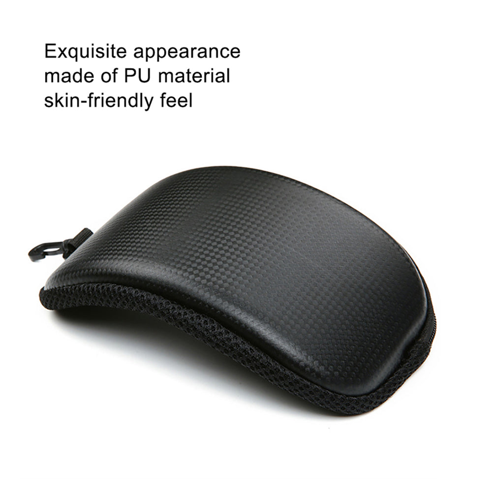 Ski Goggle Box Skiing Snowboard Glasses Protector Case Eyewear Zipper Hard Case Bag Winter Outdoor Equipment (Without Goggles)
