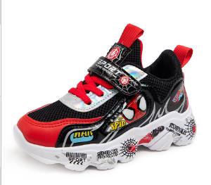 Tênis Infantil do Homem Aranha Confortável