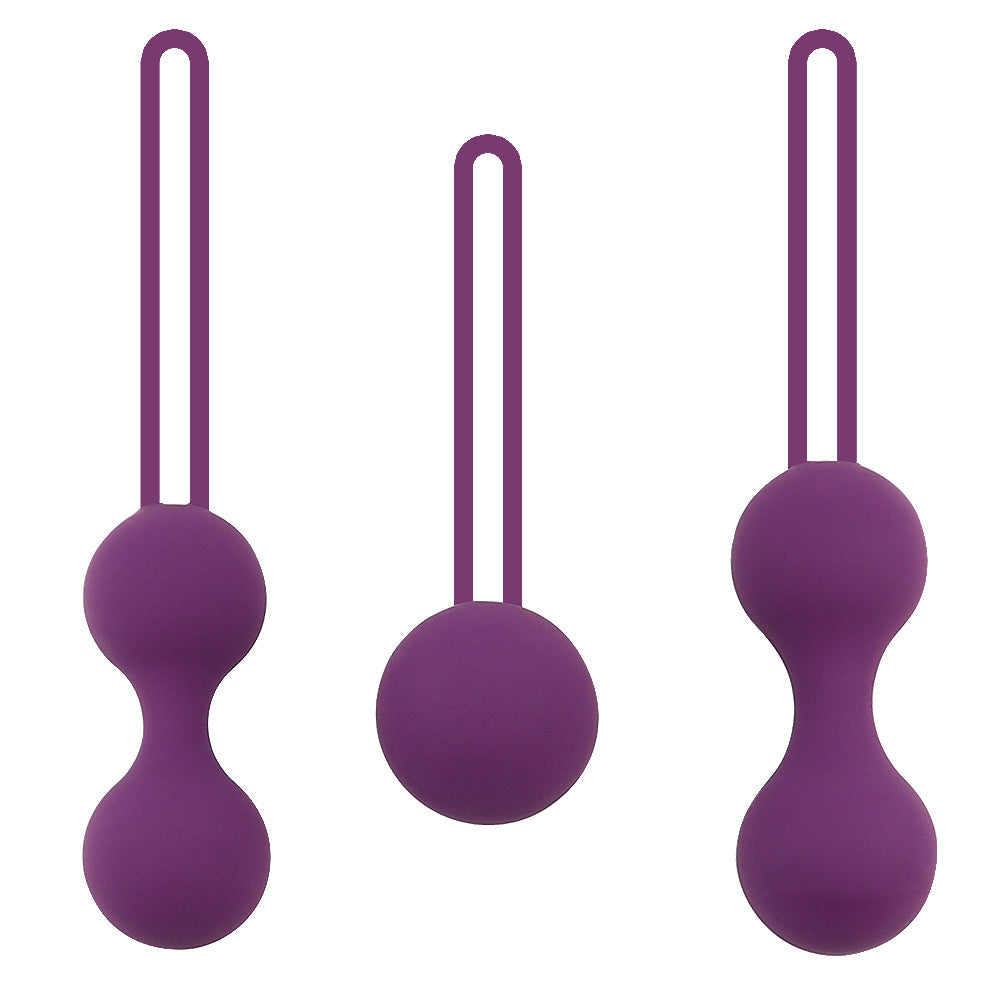 Wholesale Adult Products full set of silicone pussy reduction balls female masturbator smart ball a,masturbator,smart ball,full set of silicone pussy reduction balls,Adult Products