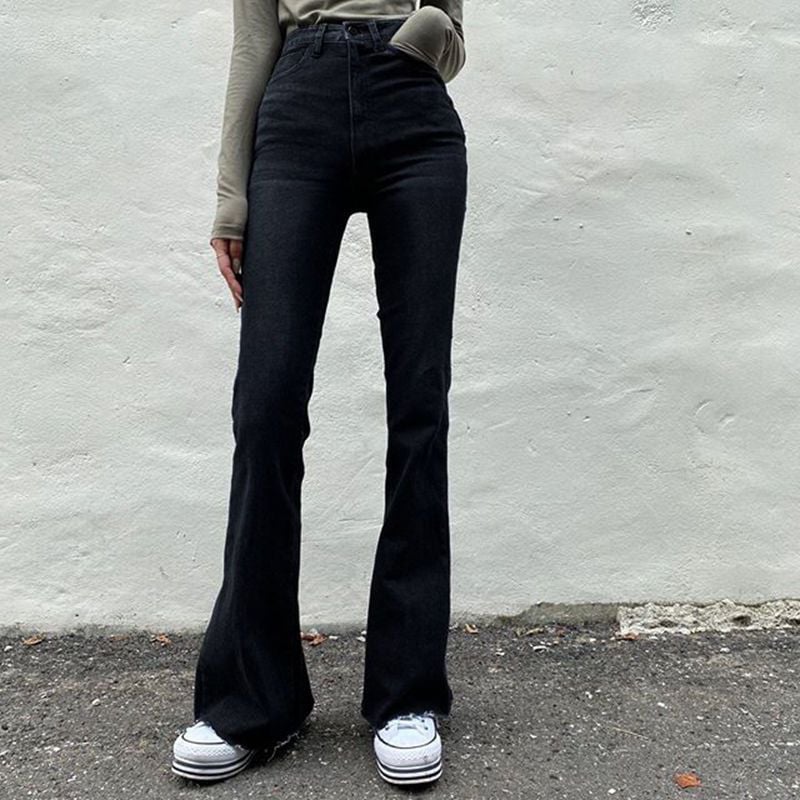 High Waist Thin Legs Long Legs All Match Mopping Pants