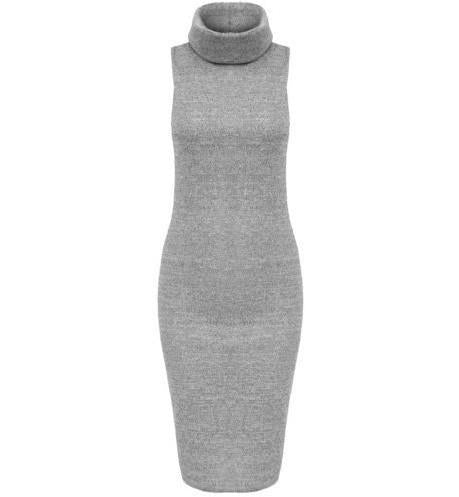 Autumn And Winter High Lead Knitting Dress Sexy Self-cultivation Package Buttocks Vest