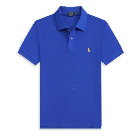 Short-sleeved T-shirt men business loose casual professional clothes pure cotton polo shirt men