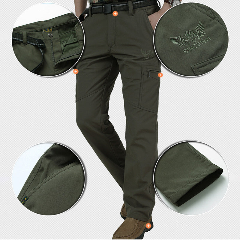 Outdoor Waterproof Tactical Cargo Pants Men Breathable Summer Casual Army Military Long Trousers Male Quick Dry Cargo Pants