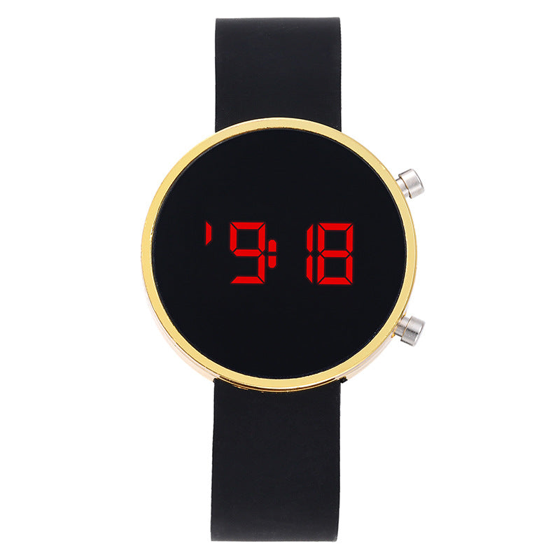 Colorful Silicone Strap LED Screen Display Electronic Watch