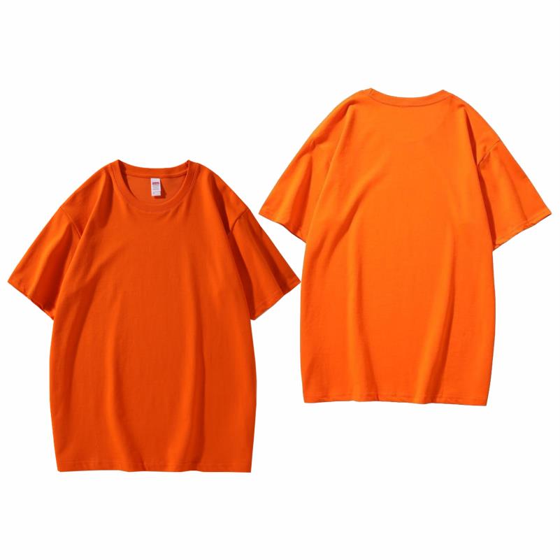 Summer Casual 100 Cotton Paris Crewneck Short Sleeve T-shirt Top Loose Tshirt Korean Streetwear Tees Solid Young Cool Tops