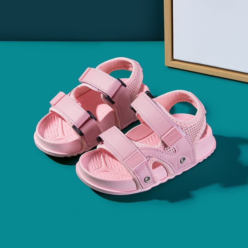 Fawn Milly Sandals Baby Outdoor Non-slip Soft Bottom Cartoon Cute Beach Breathable Mesh Sandals