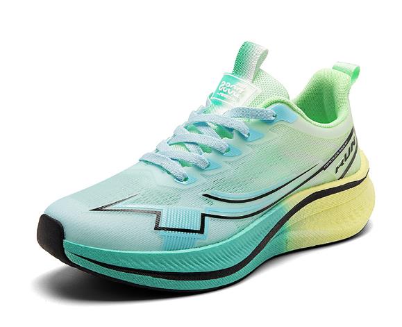 Lightweight, ultra-lightweight and shock-absorbing trainers