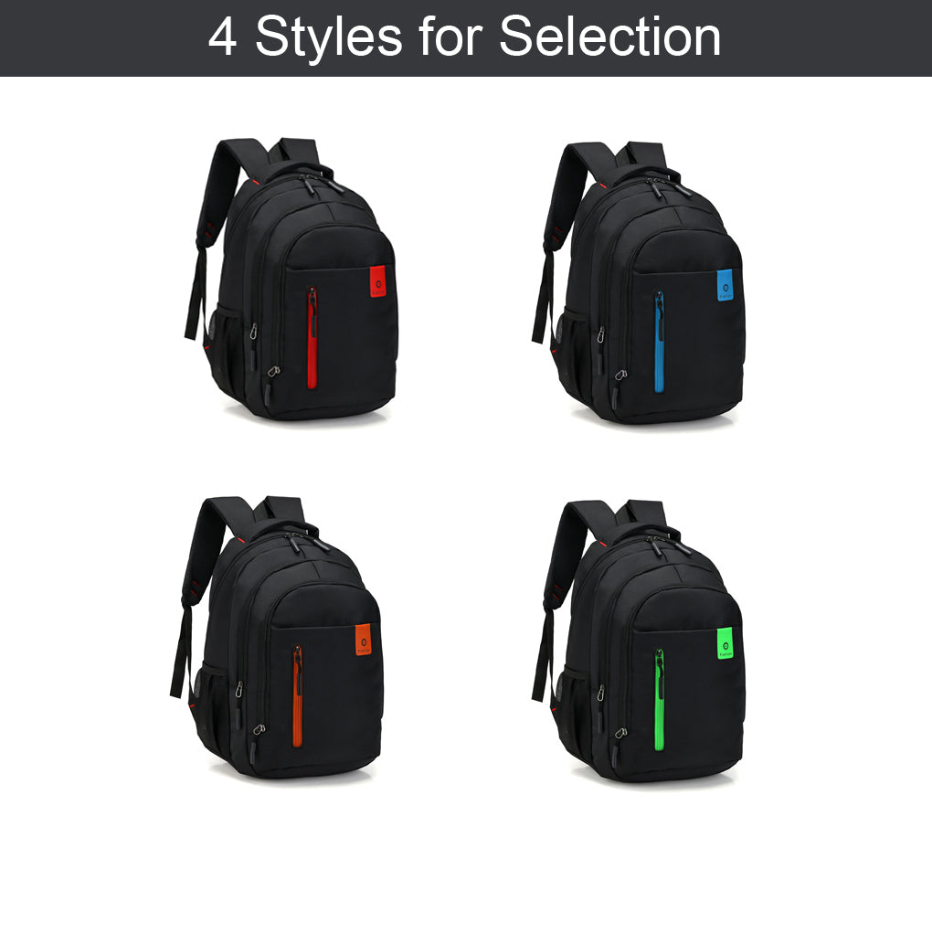 Men Backpack Wear-resistant Oxford Cloth Splashproof Breathable Shoulder Strap Laptop Bag School Travel Sports Leisure Bags