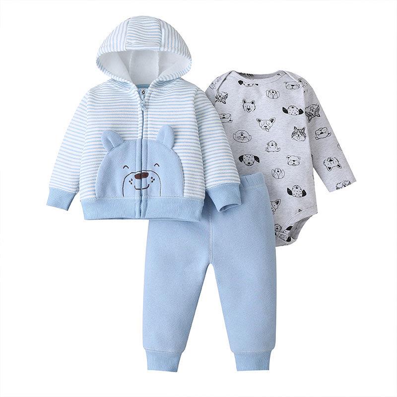 Children's And Youth Cartoon Jacket Zipper Jacket Set